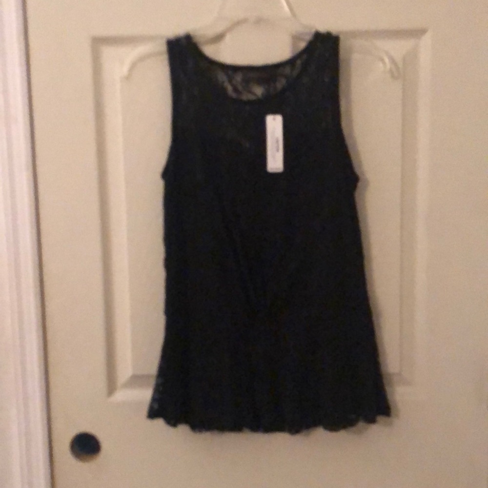 Black Lace Tank